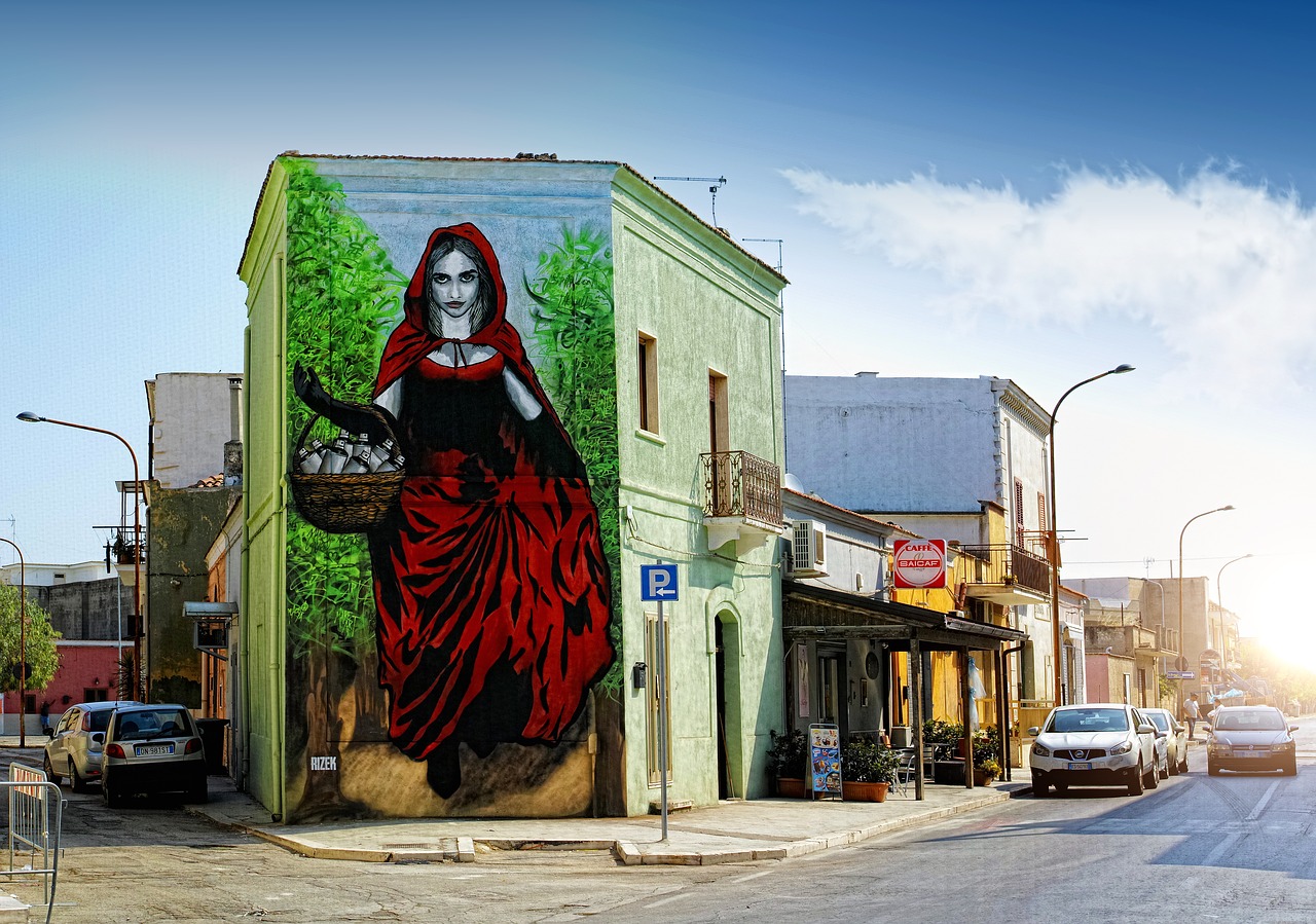 Nowy mural w Łodzi zachęci do tworzenia sąsiedzkich relacji 