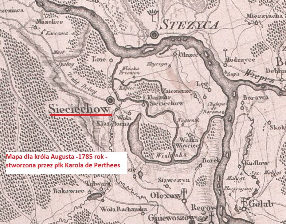 Znalezione obrazy dla zapytania: mapa sieciechowa 1785